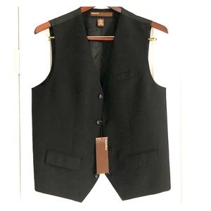 Men’s Black suit vest